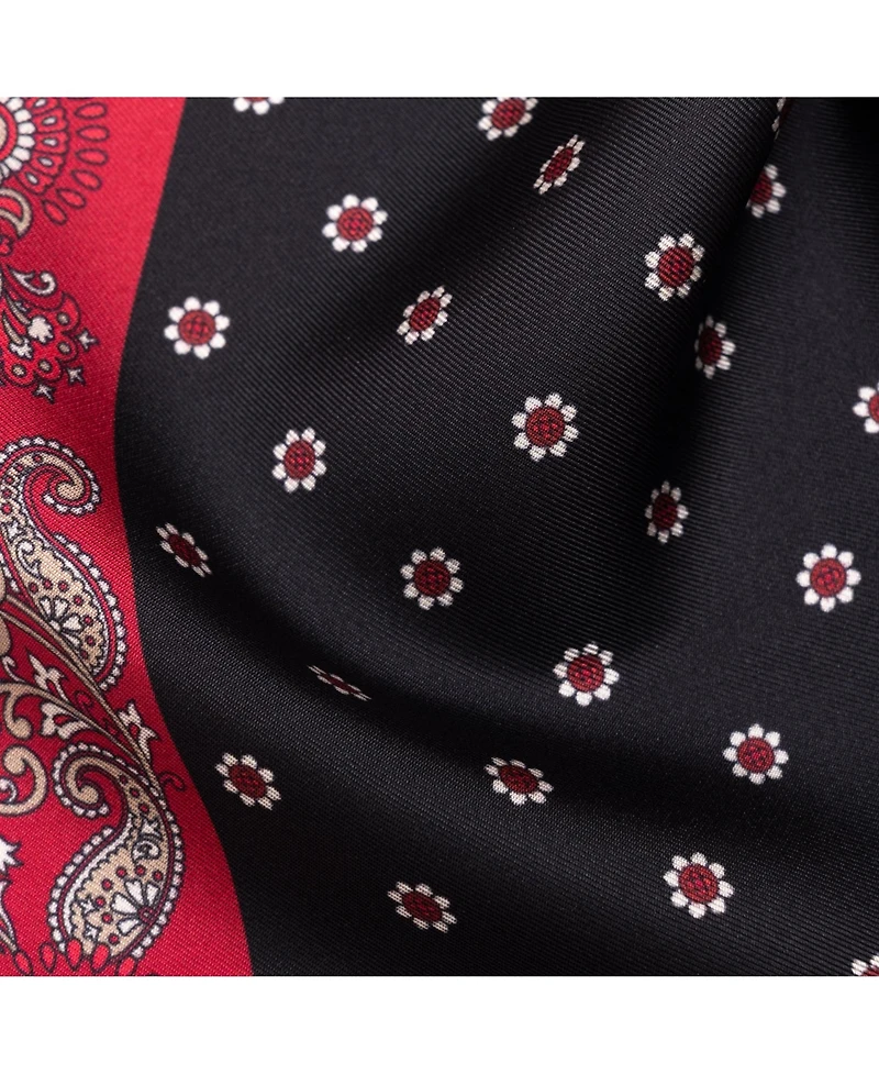 Elizabetta Men's Sangiovese - Silk Pocket Square for Men