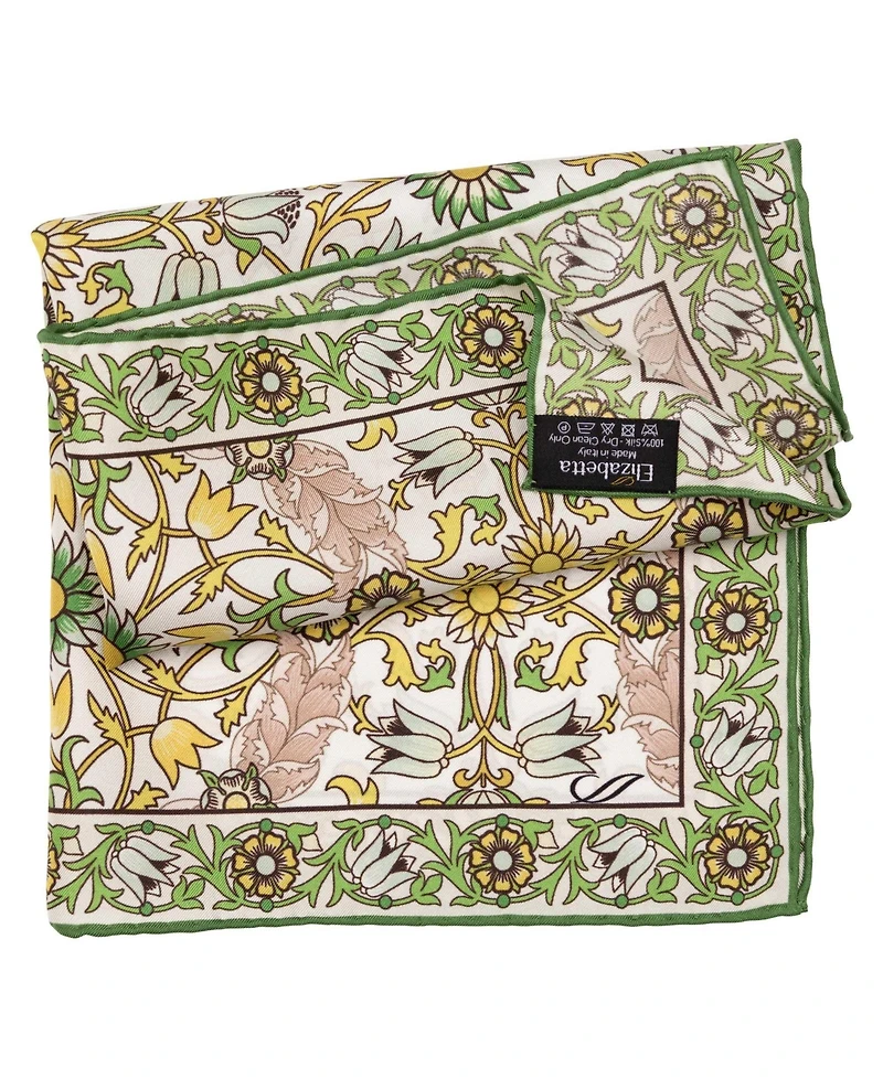 Elizabetta Men's Itria - Silk Pocket Square for Men