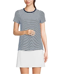 Lands' End Women's Power Performance Short Sleeve Crewneck Tee