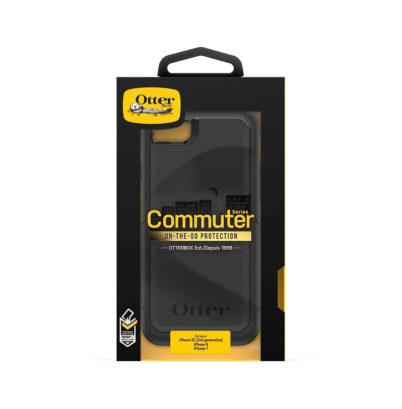 OtterBox Commuter Case for Apple iPhone Se 2022 / Se 2020 / 8 / 7-Black