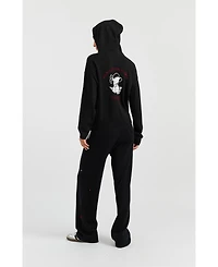 Chinti & Parker Women's Wool Cashmere Peanuts Originals Hoodie