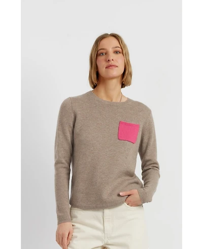 Chinti & Parker Women's Wool Cashmere One Pocket Sweater