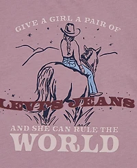 Levi's Little & Toddler Girls Rule the World T-Shirt