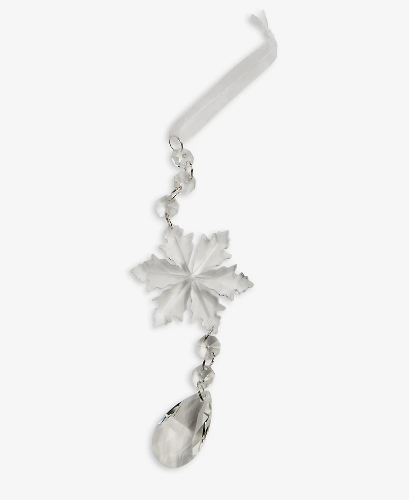 Holiday Lane Iced Delight Glass Pendant Ornament, Macy's Exclusive