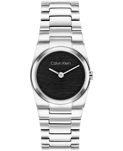 Calvin Klein Women's Ck Unite Silver Tone Stainless Steel Bracelet Watch 26mm