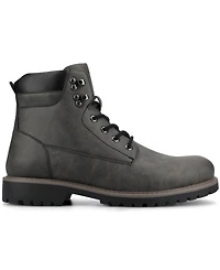 Vance Co. Men's Rogue Round Toe Work Ankle Boots