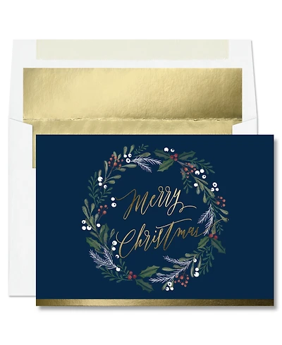 Masterpiece Studios Christmas Wreath Holiday Boxed Cards