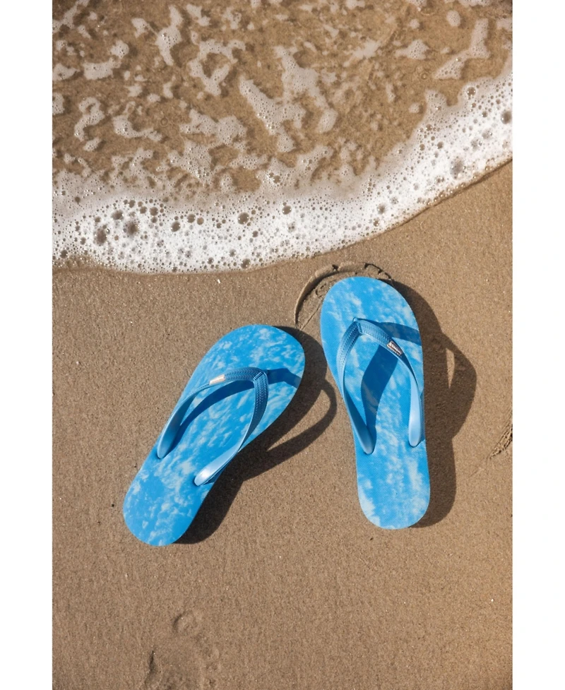 Feelgoodz Men's Men s Classicz Remix Natural Rubber Flip-Flop Thong Sandals