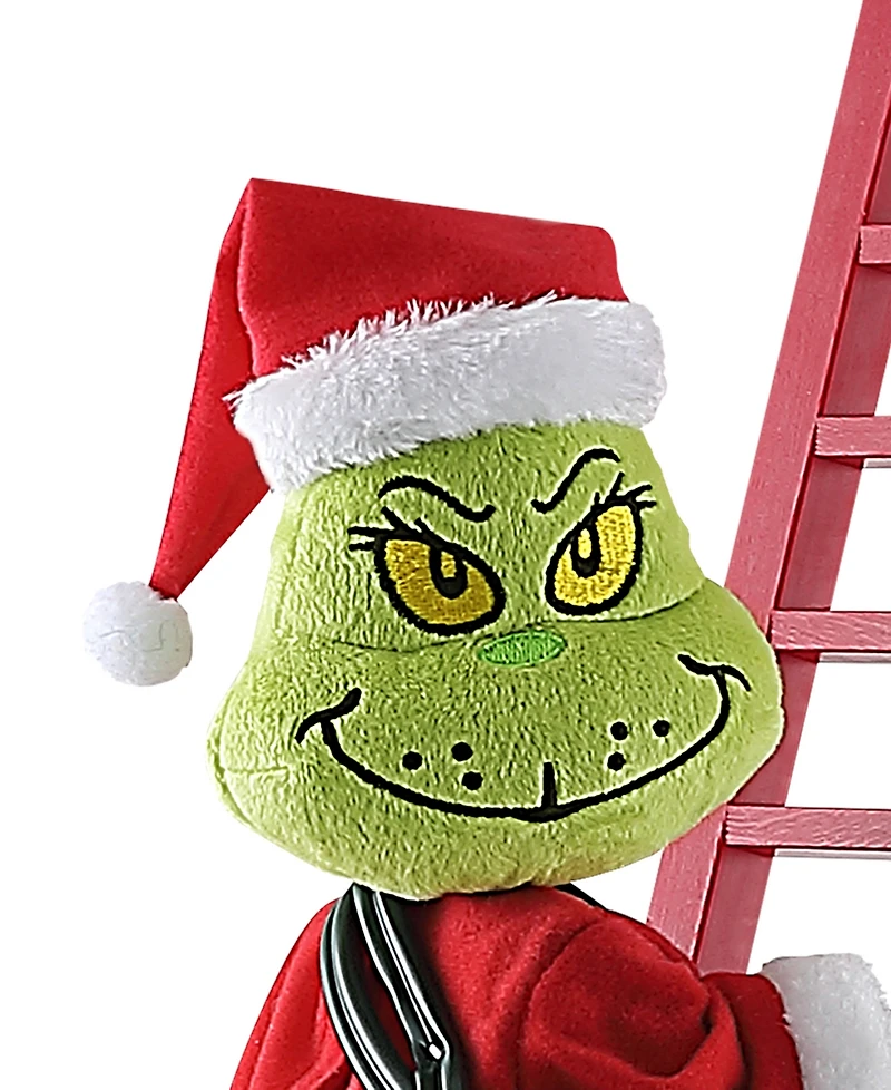 Mr. Christmas Super Climbing Grinch with Ladder