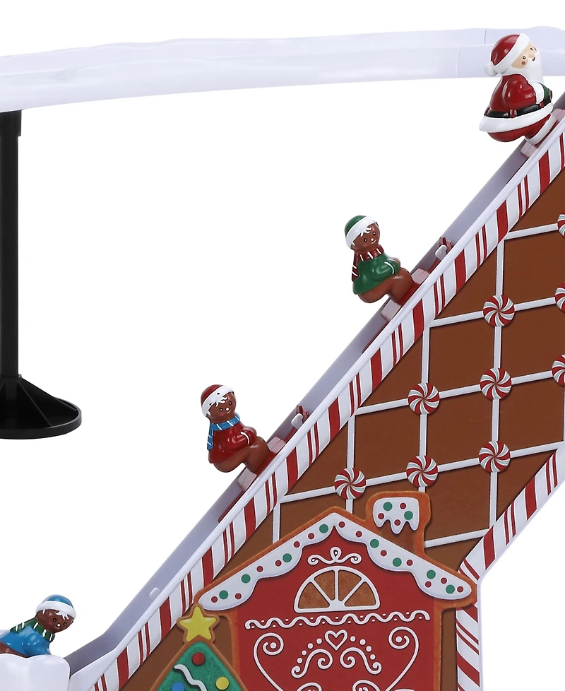Mr. Christmas Animated Gingerbread Ski Slope