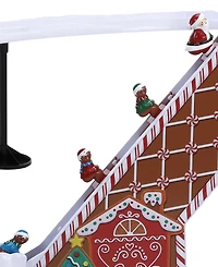 Mr. Christmas Animated Gingerbread Ski Slope