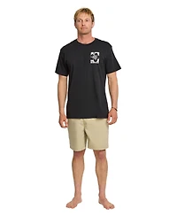 Quiksilver Men's Hawaii Hibiscus Short Sleeve T-Shirt