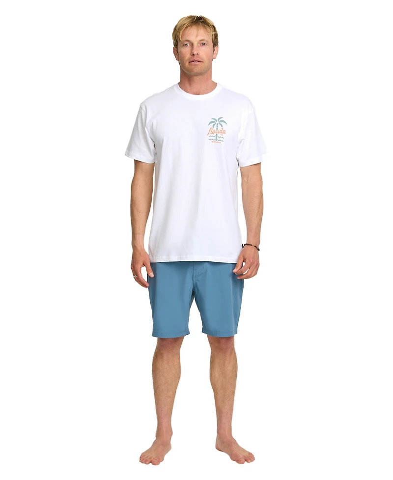 Quiksilver Men's Florida Locked In Short Sleeve T-Shirt