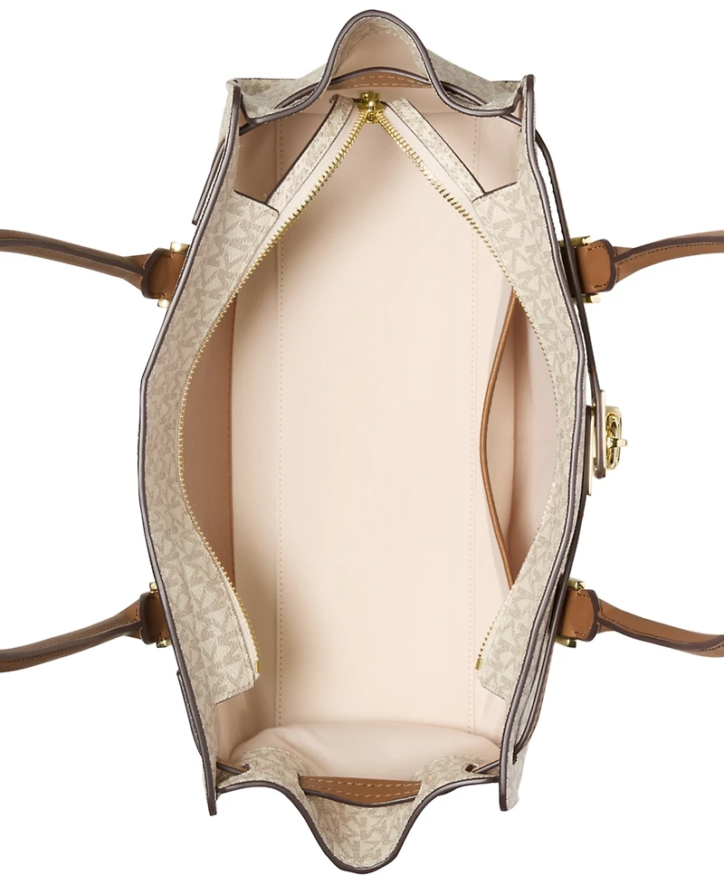 Michael Kors Hamilton Moderne Small Signature Logo Satchel Bag