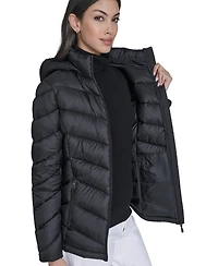Charter Club Women's Packable Hooded Puffer Coat