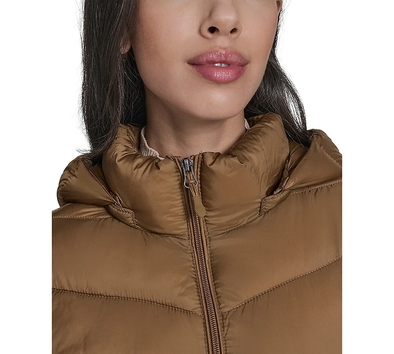 Charter Club Women's Packable Hooded Puffer Coat