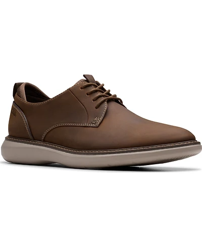 Clarks Collection Men's Brantin Plain Toe Dress Casual Shoes