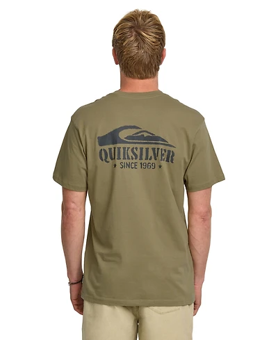 Quiksilver Men's Hunter Spray Short Sleeve T-Shirt