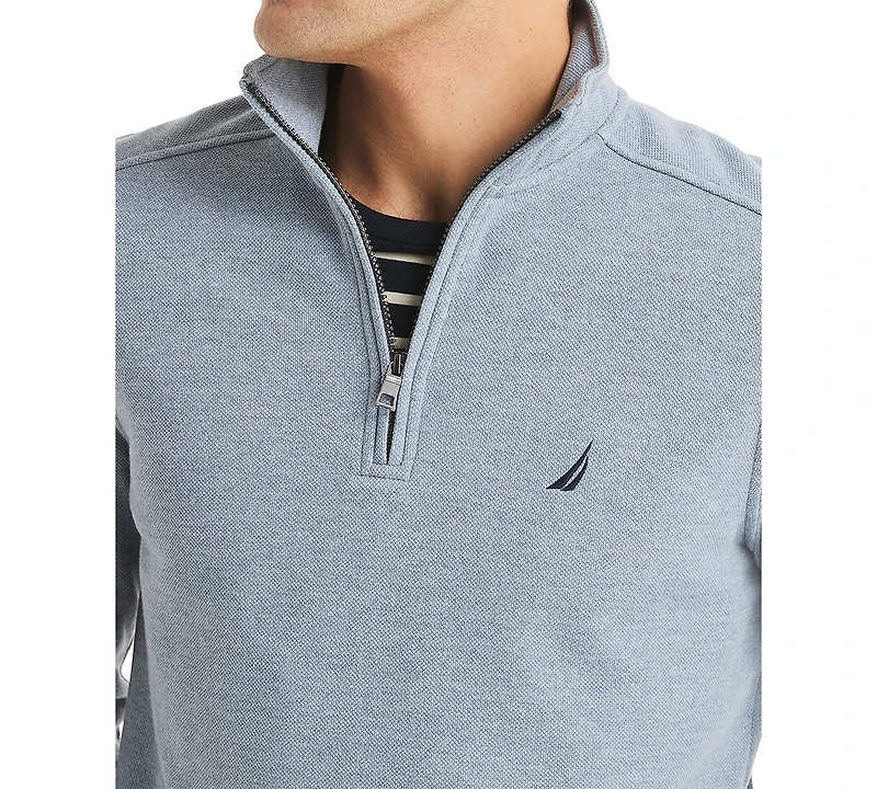 Nautica Men's Quarter-Zip Fleece Sweatshirt