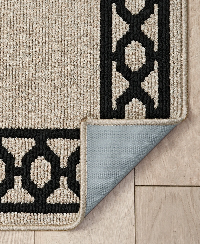 Jean Pierre New York Christine Trellis Border Tufted 2-Pc. Runner Set