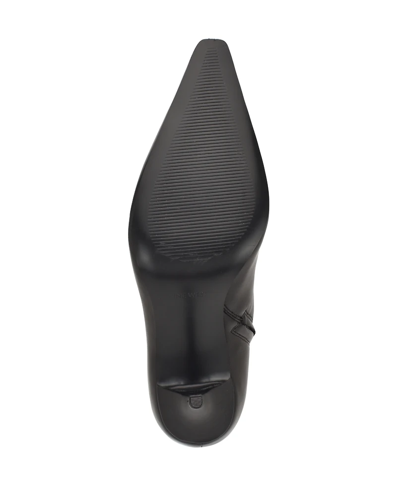 Nine West Women's Ohmy Pointy Snip Toe Stiletto Booties