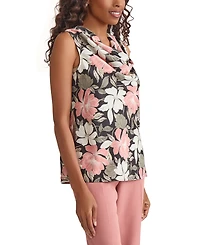 Kasper Women's Cowlneck Sleeveless Top