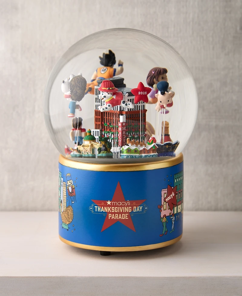 Macy's Thanksgiving Day Parade Water Globe, Macy's Exclusive