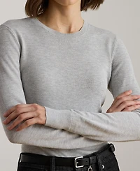 Lauren Ralph Women's Cotton-Blend Sweater