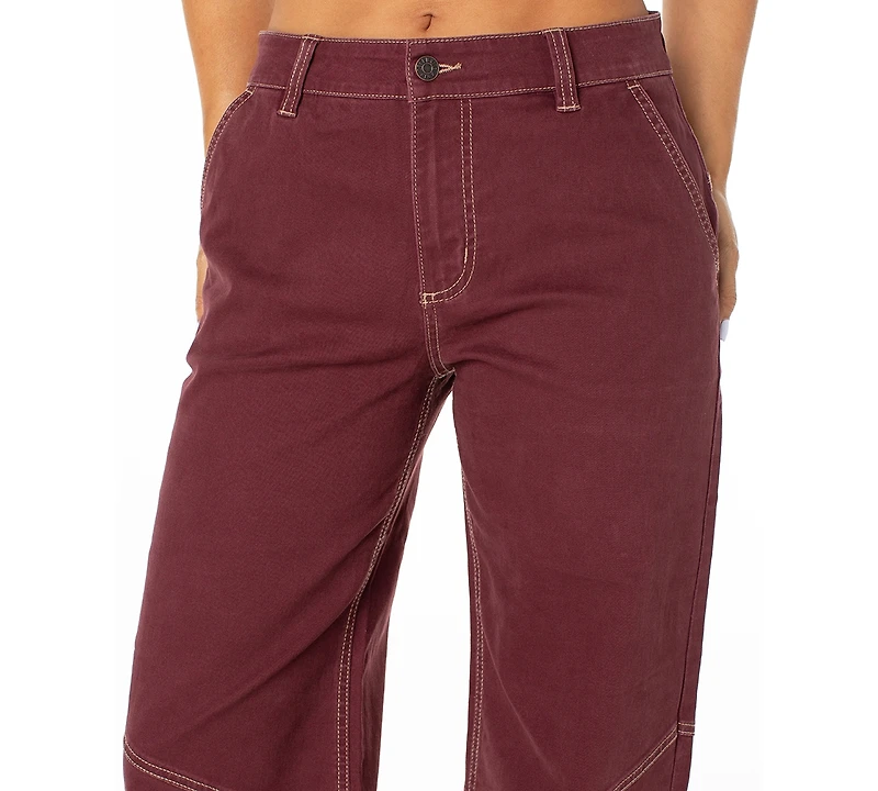 Celebrity Pink Juniors' Slouchy Skater Wide-Leg Jeans