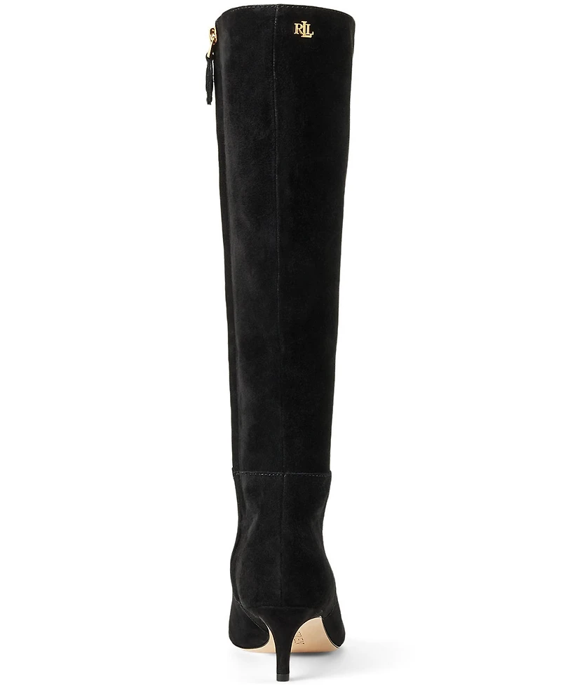 Lauren Ralph Women's McKay Kitten-Heel Tall Boots