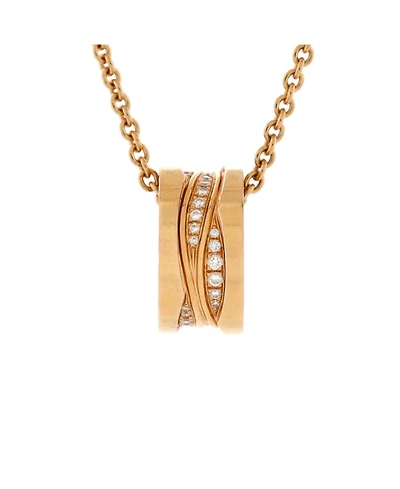 Pre-Owned Bvlgari B.Zero1 Design Legend Zaha Hadid Pendant Necklace