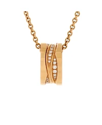 Pre-Owned Bvlgari B.Zero1 Design Legend Zaha Hadid Pendant Necklace