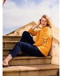 Celtic & Co. Purl Detail Gansey Sweater