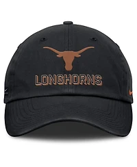 Nike Men's Black Texas Longhorns 2025 On-Field Club Adjustable Hat