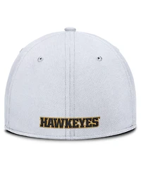 Nike Men's White Iowa Hawkeyes 2025 On-Field Rise Performance Flex Hat