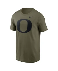 Nike Men's Olive Oregon Ducks Primetime Logo Performance T-Shirt