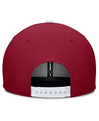 Nike Men's Crimson/Cream Alabama Crimson Tide Pro Legacy Script Snapback Hat