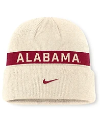 Nike Men's Natural Alabama Crimson Tide Peak Primetime Utility Cuffed Knit Hat