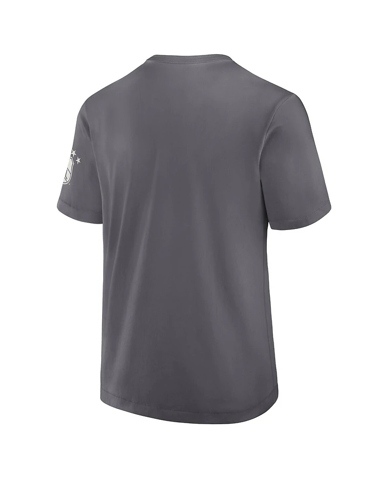 Fanatics Men's Gray Detroit Red Wings Decades Collection Made To Last T-Shirt