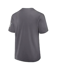 Fanatics Men's Gray Detroit Red Wings Decades Collection Made To Last T-Shirt