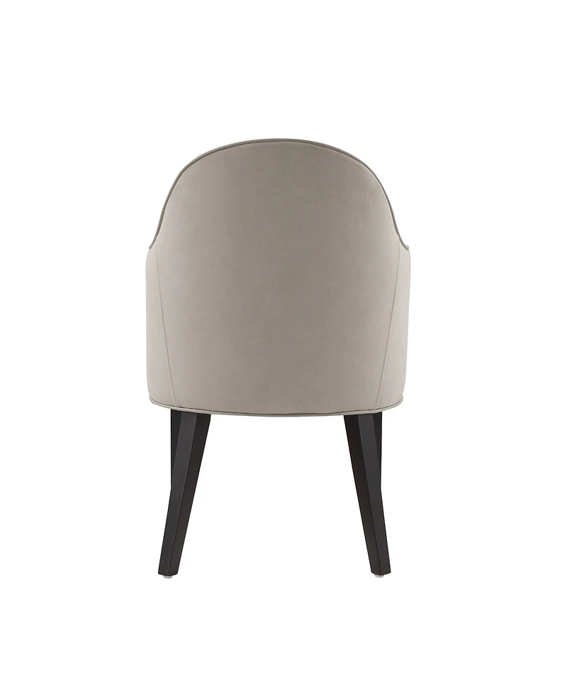 Manhattan Comfort Hillman Leatherette Upholstered Dining Armchair