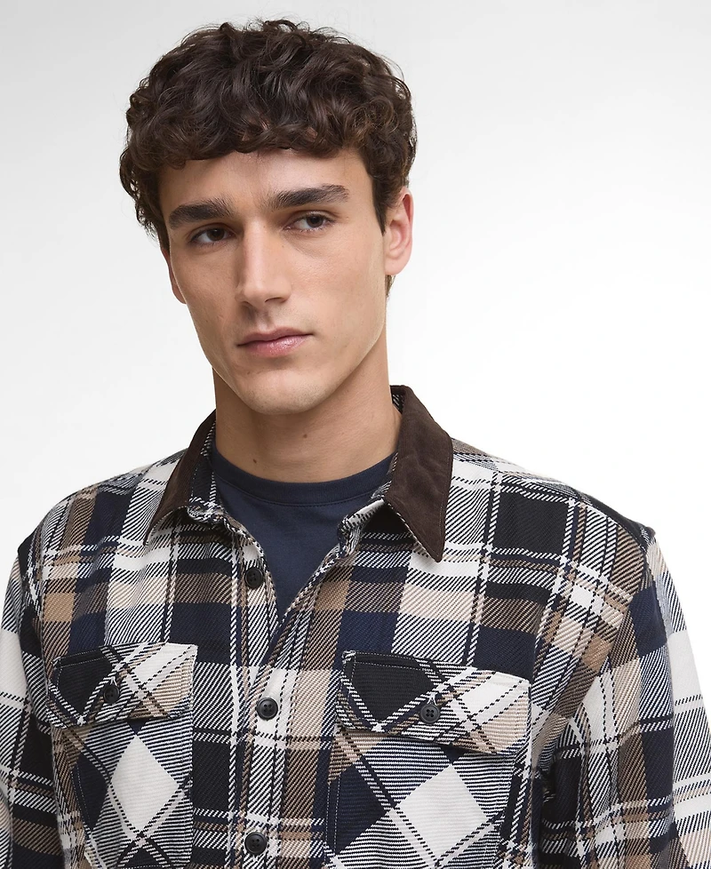 Barbour Men's Grasmoor Relaxed Fit Long Sleeve Check Button-Front Shirt