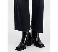 Guess Women's High-Rise Wide-Leg Ankle-Length Jeans