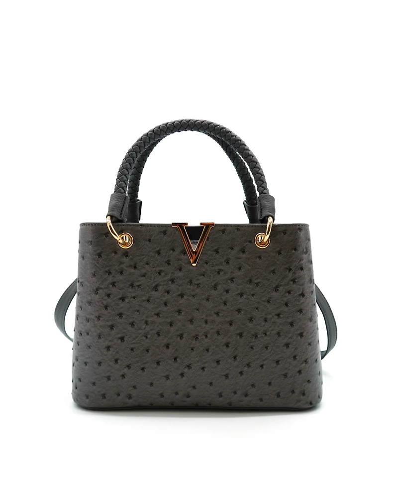 Like Dreams Mireille Pleated Crossbody Bag