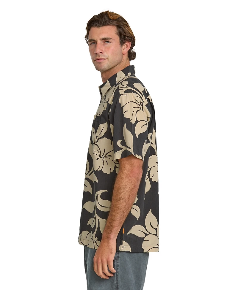 Quiksilver Waterman Men's All Time Pareo Woven Shirt