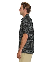 Quiksilver Waterman Men's Block Fish Woven Shirt