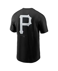 Nike Men's Black Pittsburgh Pirates Lights Out Bar Loading T-Shirt