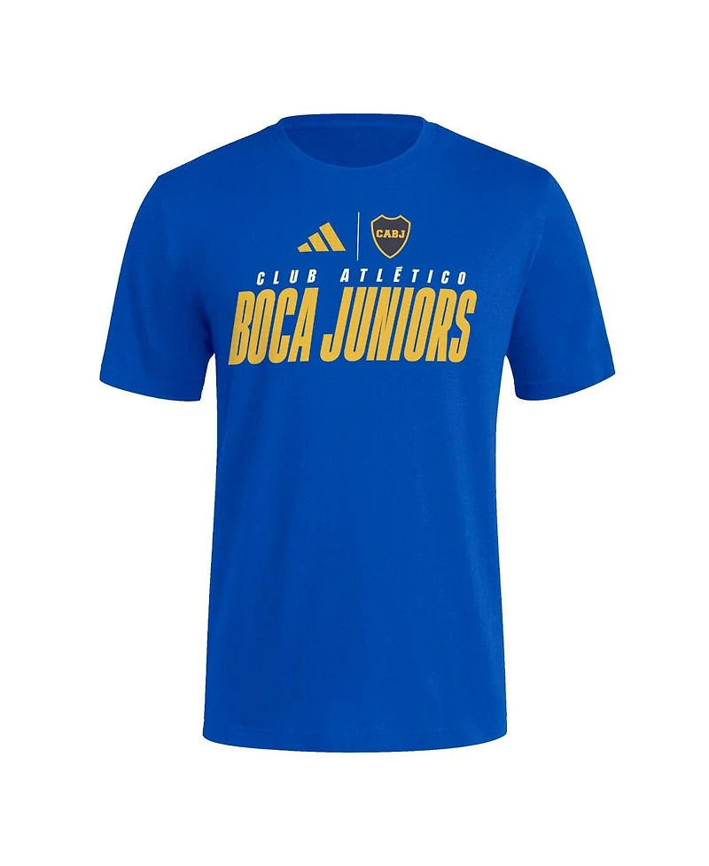 Adidas Men's Blue Boca Juniors 2025 Club World Cup Fresh T-Shirt