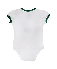 Outerstuff Baby Boys and Girls 2-Piece Green Bay Packers Love My Team Bodysuit and Skirt Set