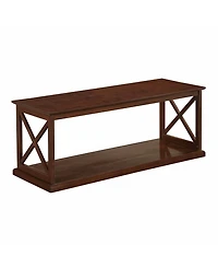 Convenience Concepts 47" Medium-Density Fiberboard Coventry Coffee Table with Shelf